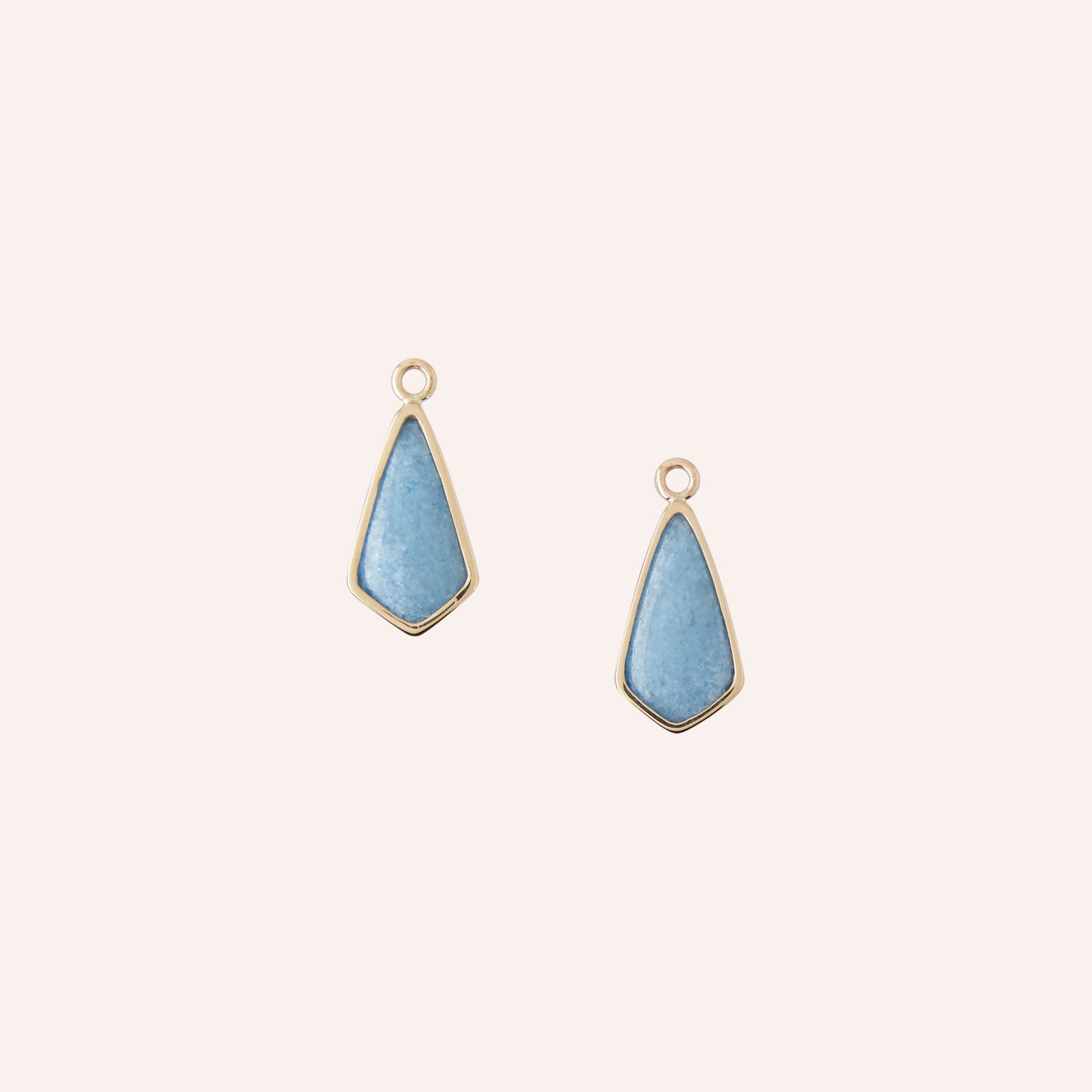 14K Blue Violane Prism Drops