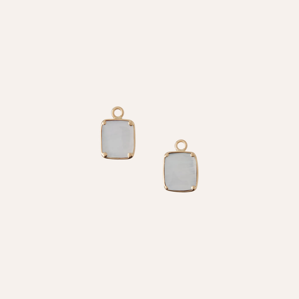 14K Pink Cobaltian Calcite Druzy Drops