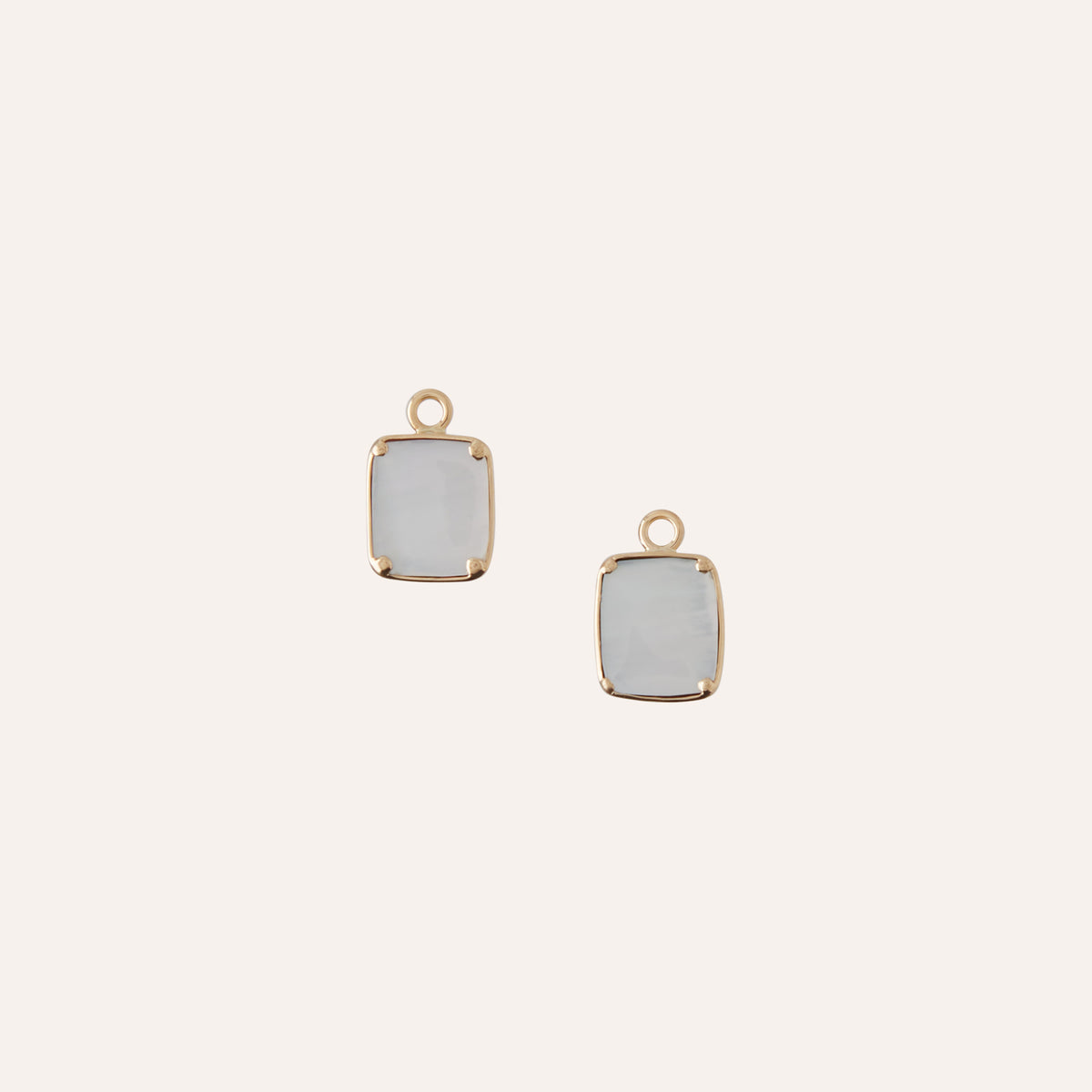 14K Pink Cobaltian Calcite Druzy Drops