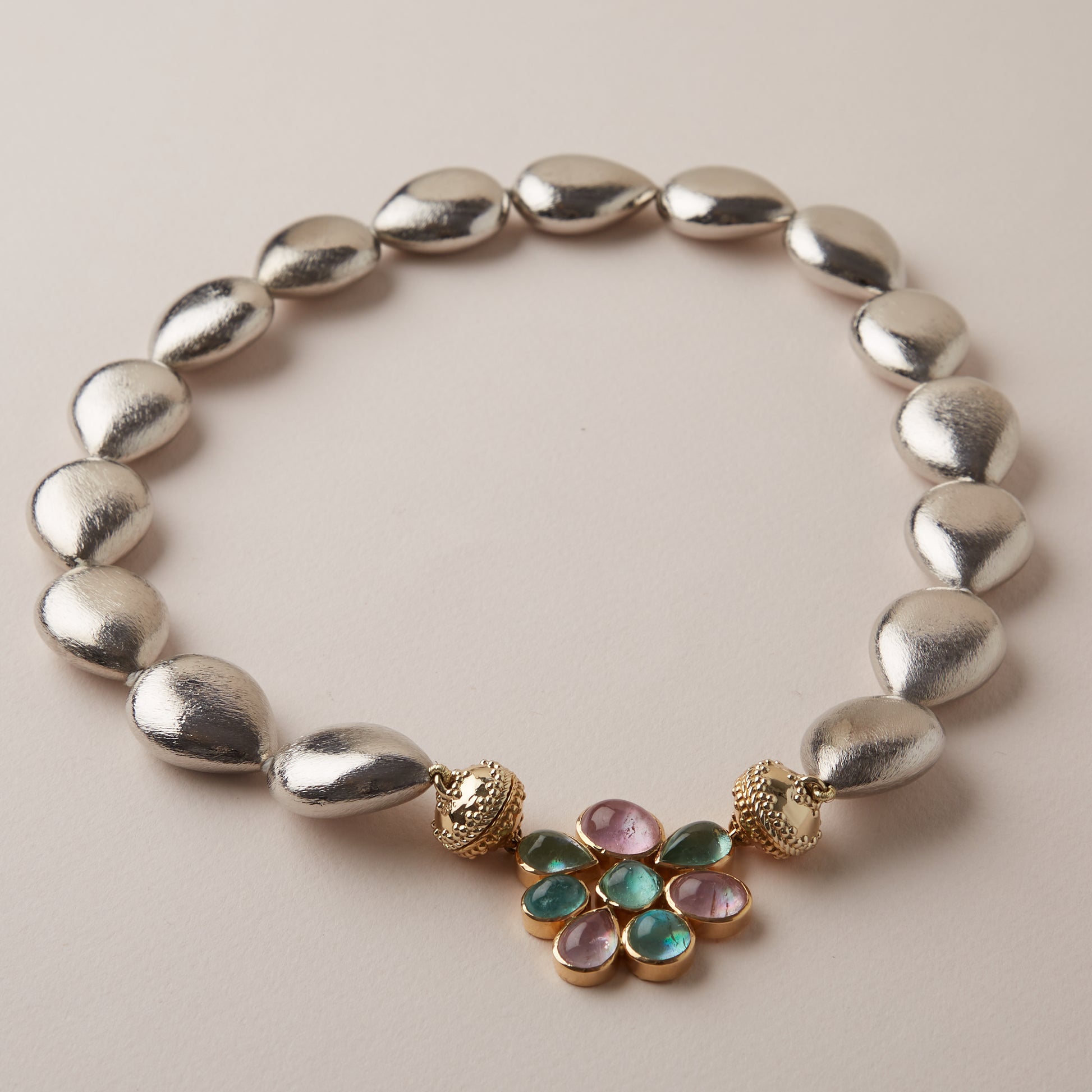 Gold Rush Rhodium Necklace