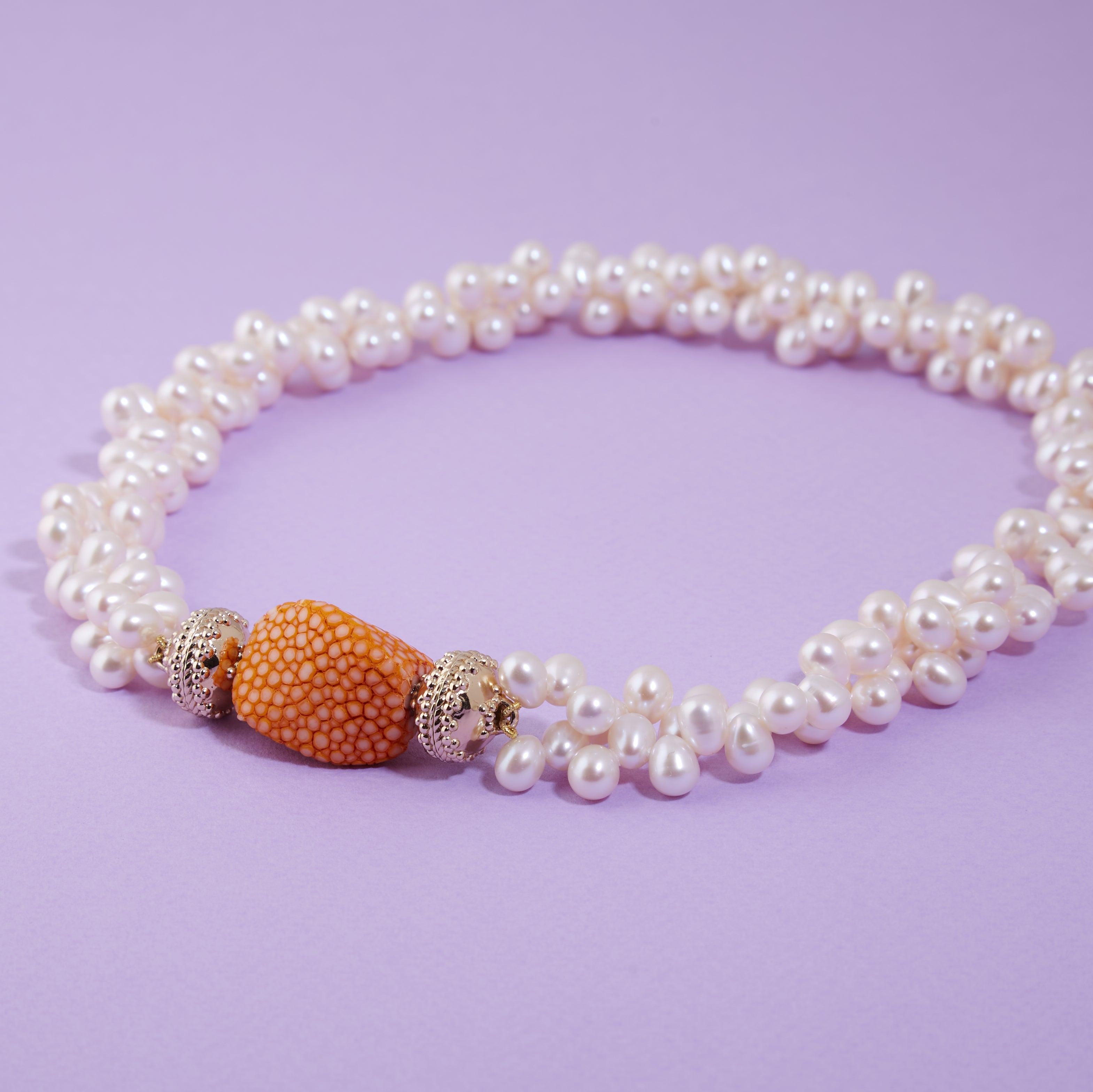 Apricot Stingray Petite Centerpiece