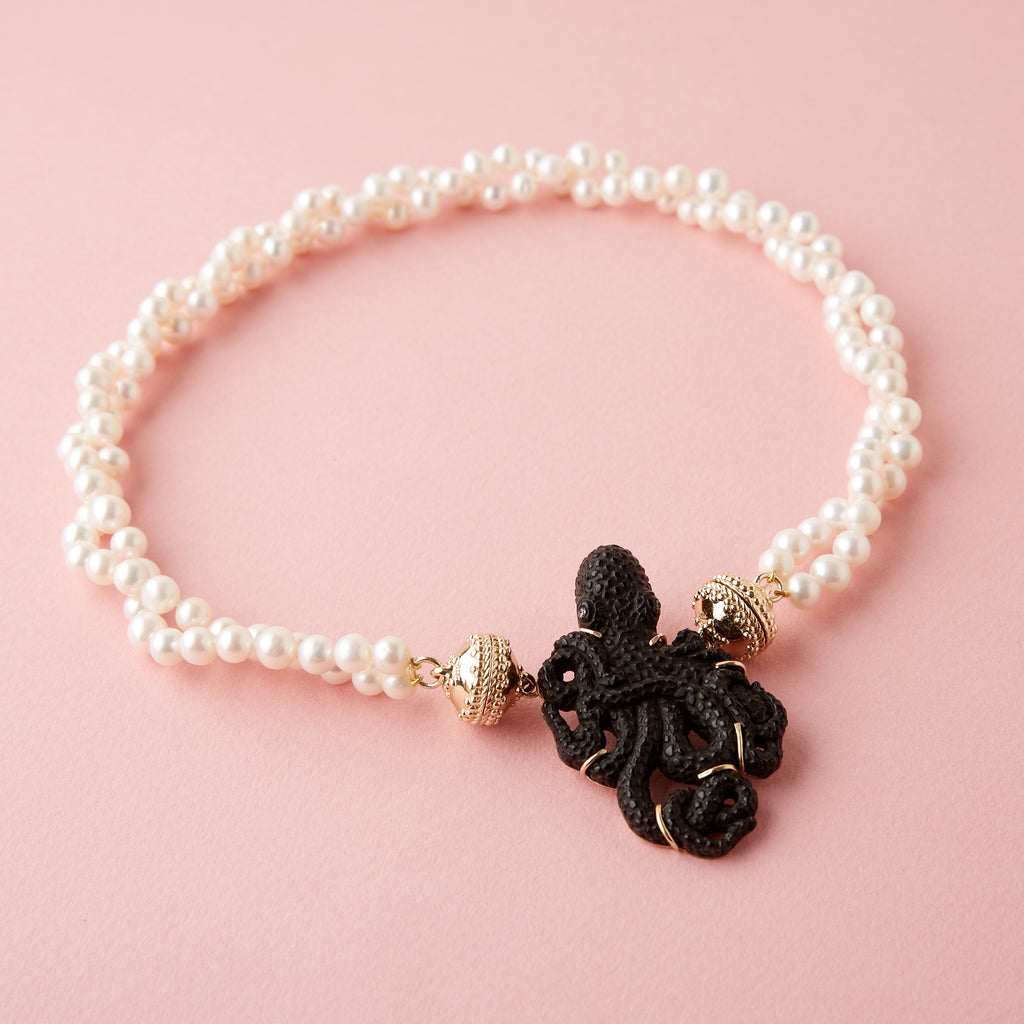 Freshwater Pearl 6-6.5mm Double Strand Necklace