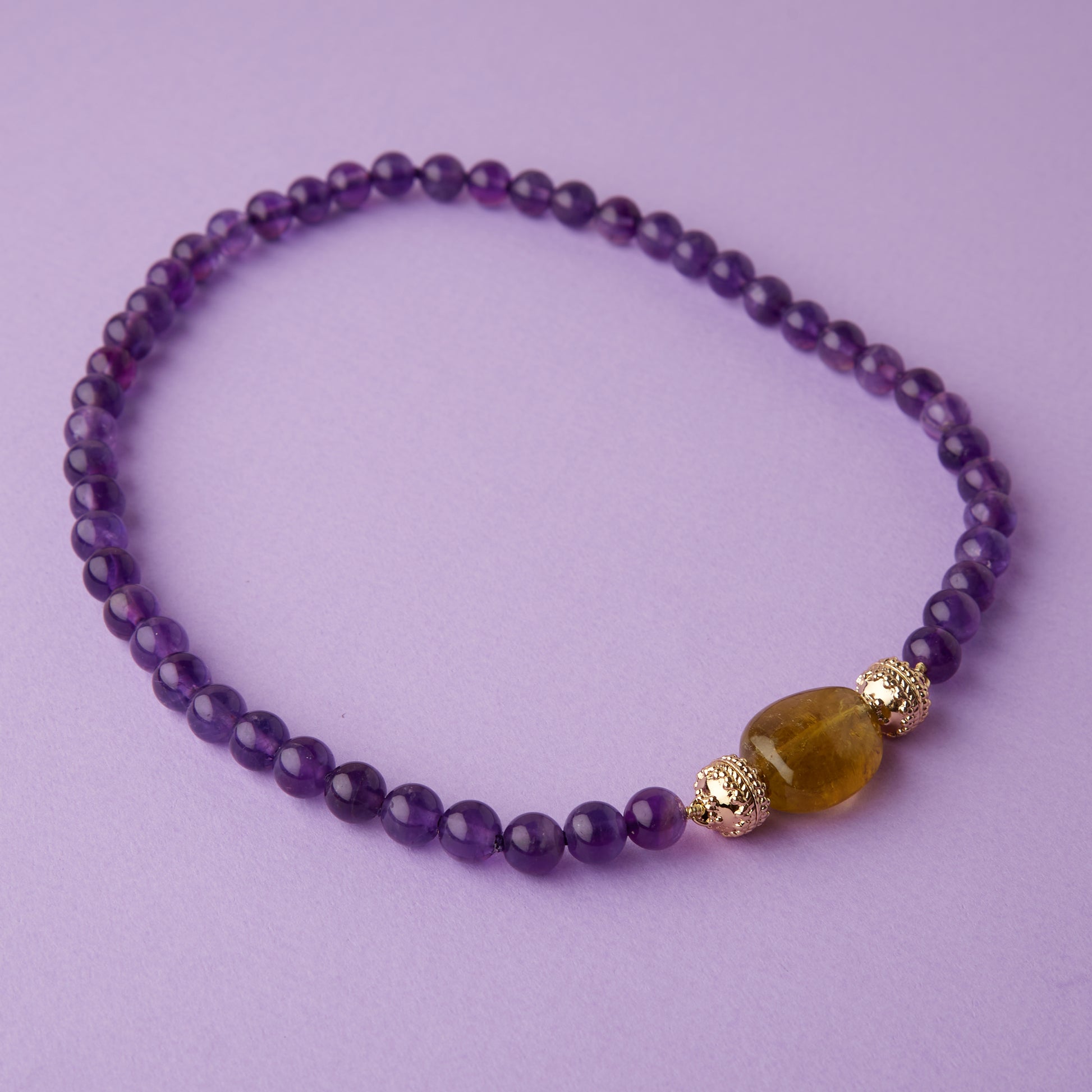 Yellow Tourmaline Mini Centerpiece