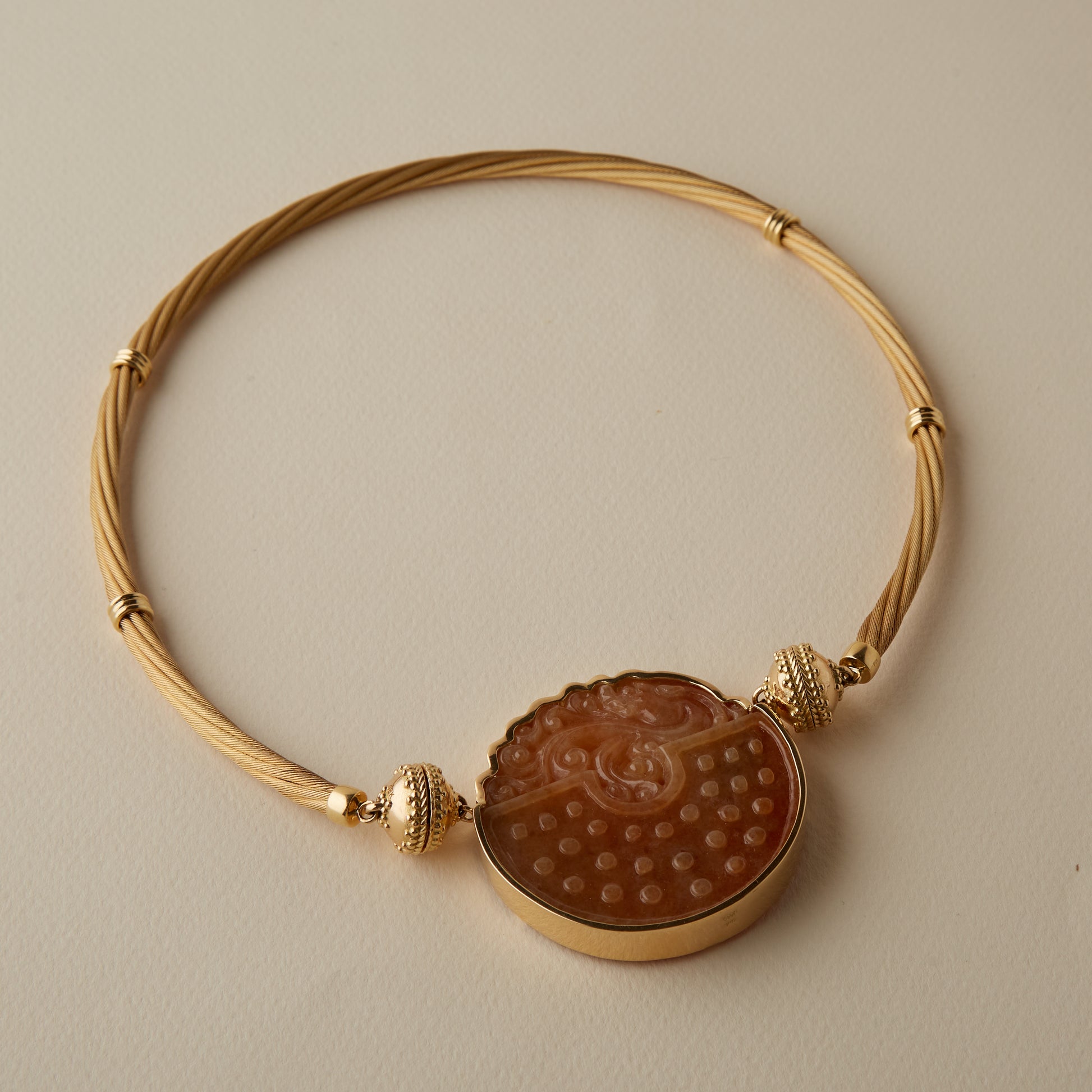 18K Yellow Gold Aspen Necklace