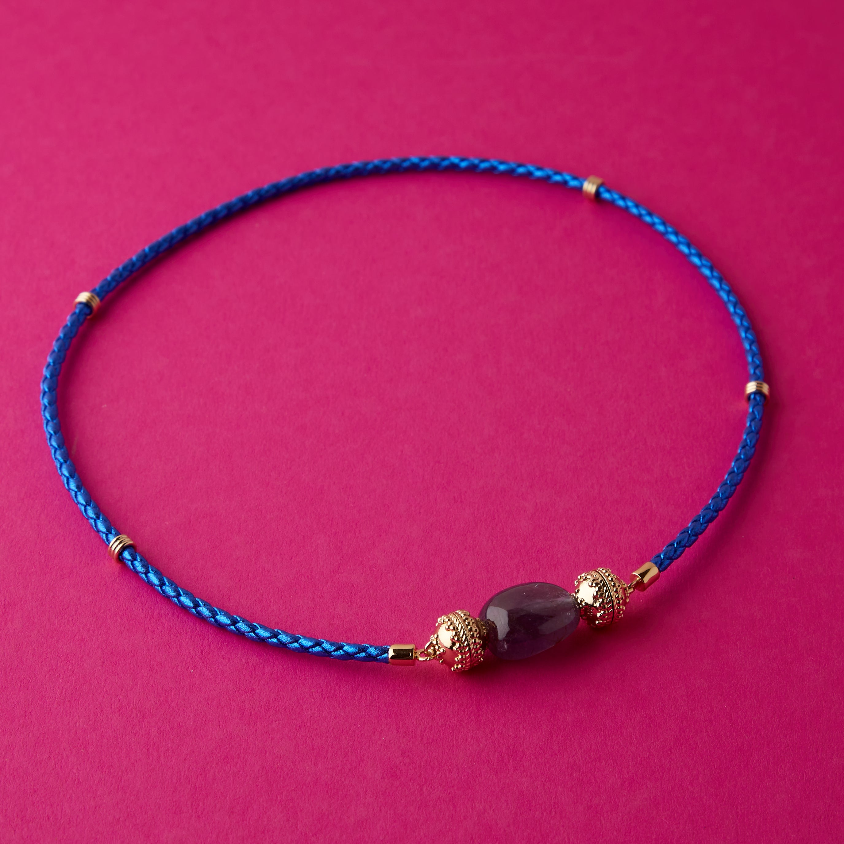 Candy Purple Tourmaline Mini Centerpiece