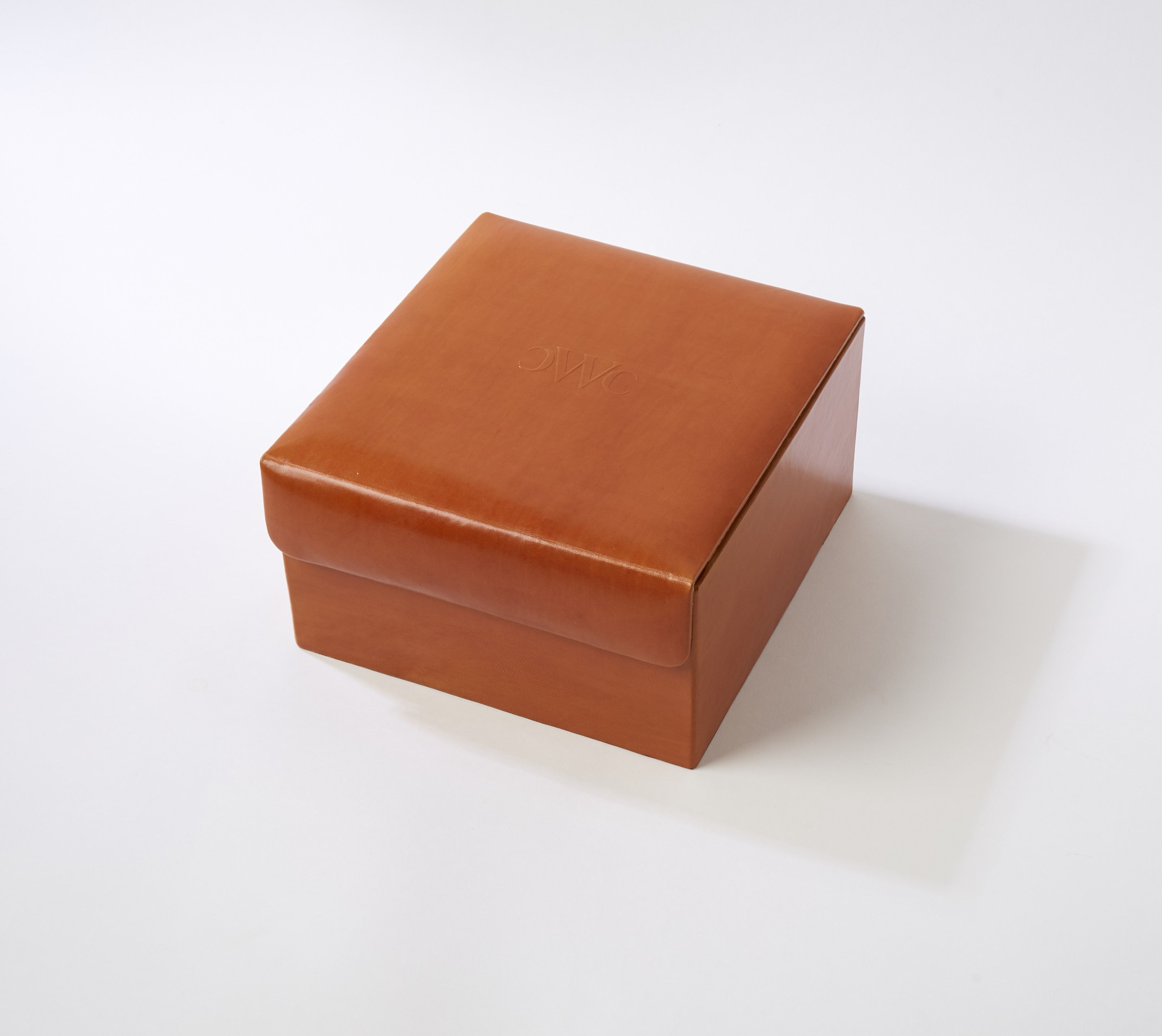 Tan Leather Jewelry Box