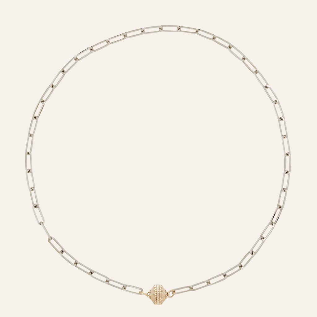 Kingsbury Rhodium Mini Necklace
