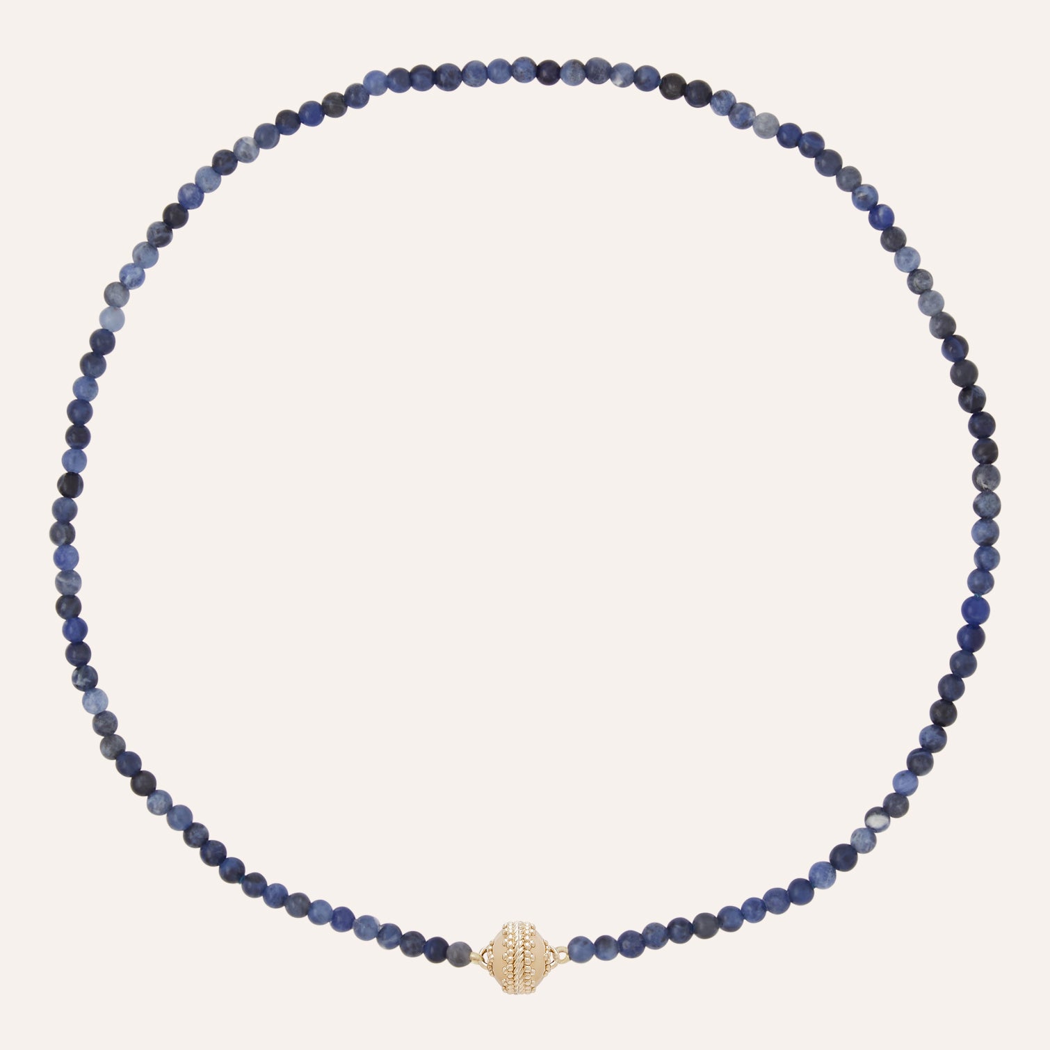 Victoire 4mm Sodalite Mini Necklace