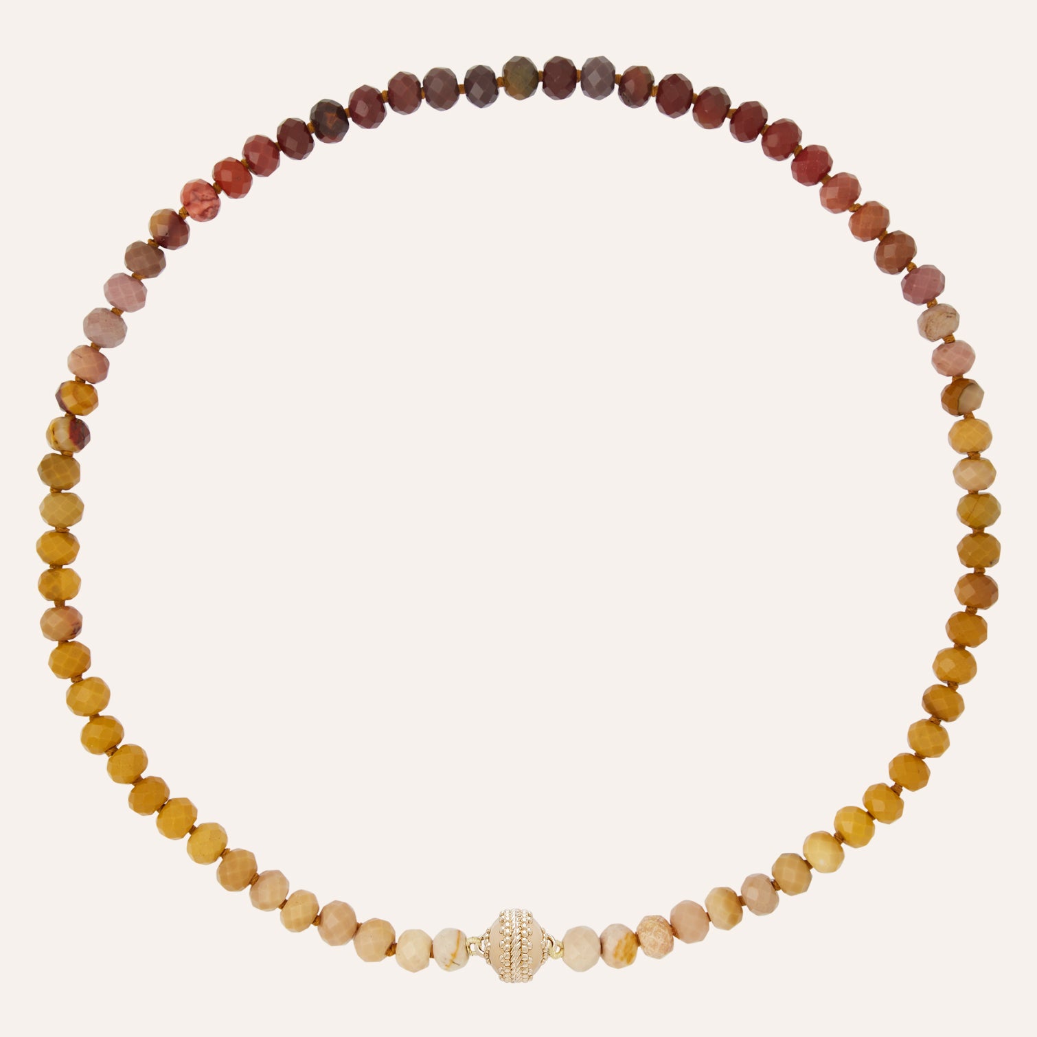 Nancy Ombre Mookaite Jasper Mini Necklace