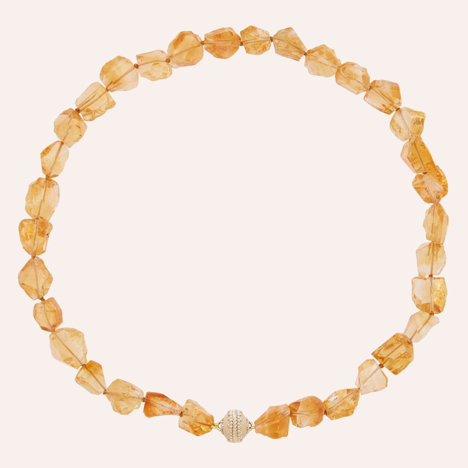 Nancy Citrine Mini Necklace