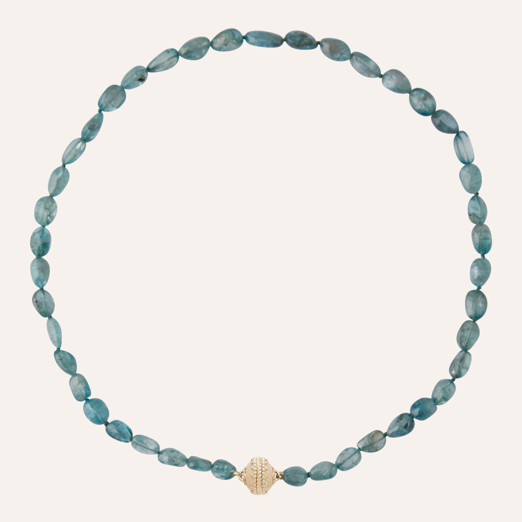 Blue Zircon Mini Necklace