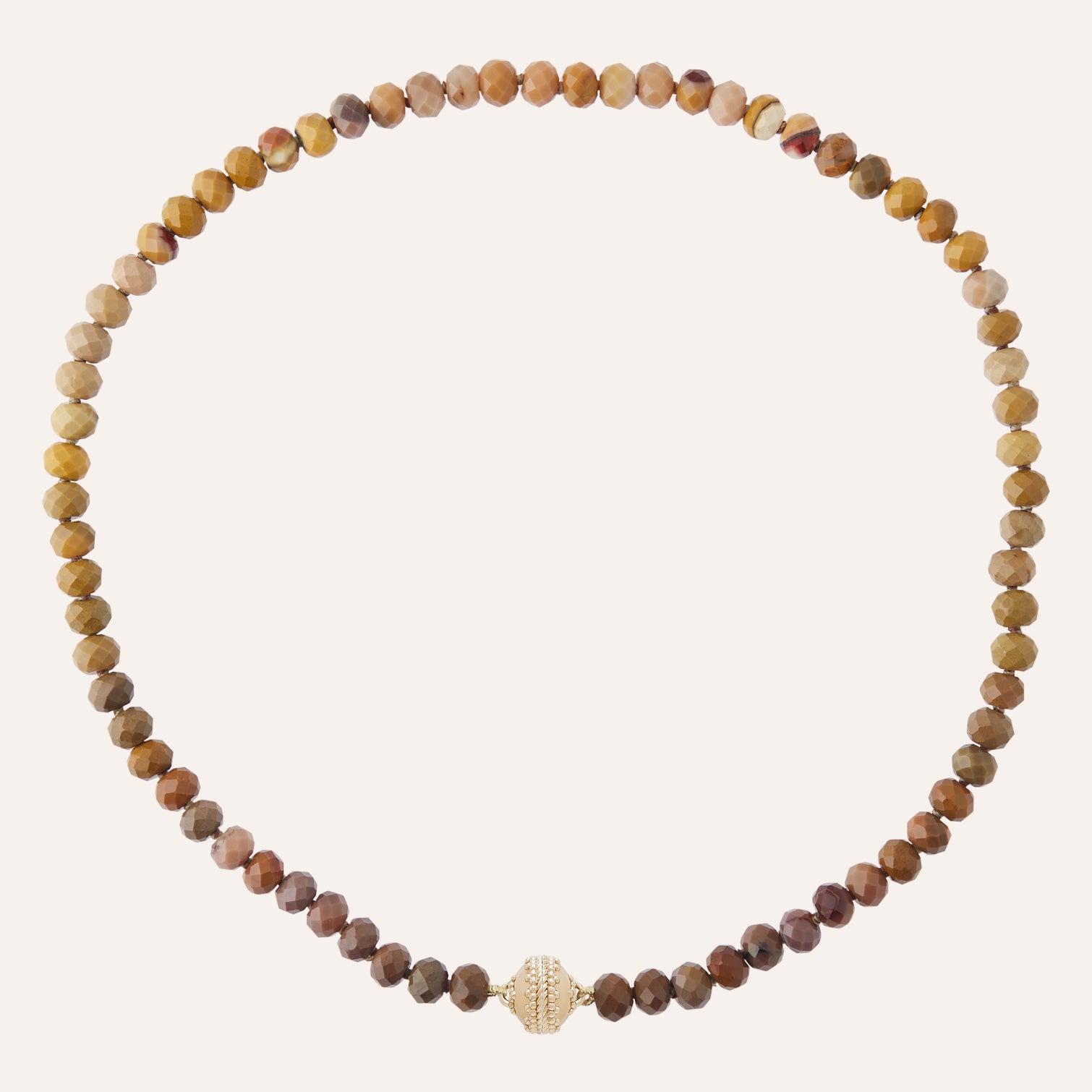 Multi-Color Mookaite Jasper Mini Necklace