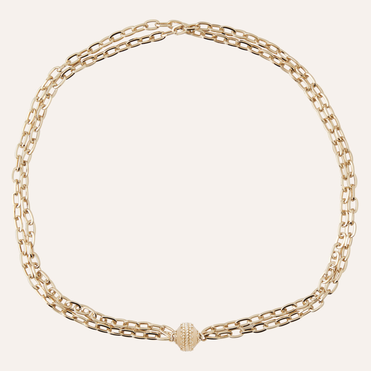 Double Strand Addison Mini Necklace
