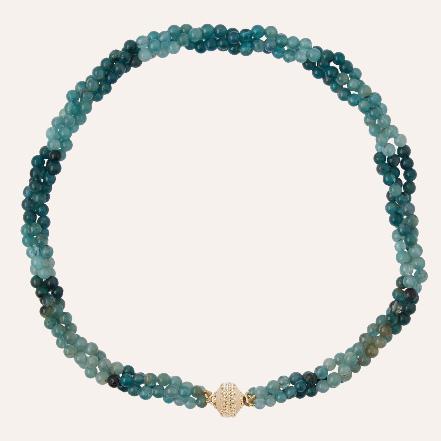 Victoire 4mm Grandiderite Multi-Strand Mini Necklace