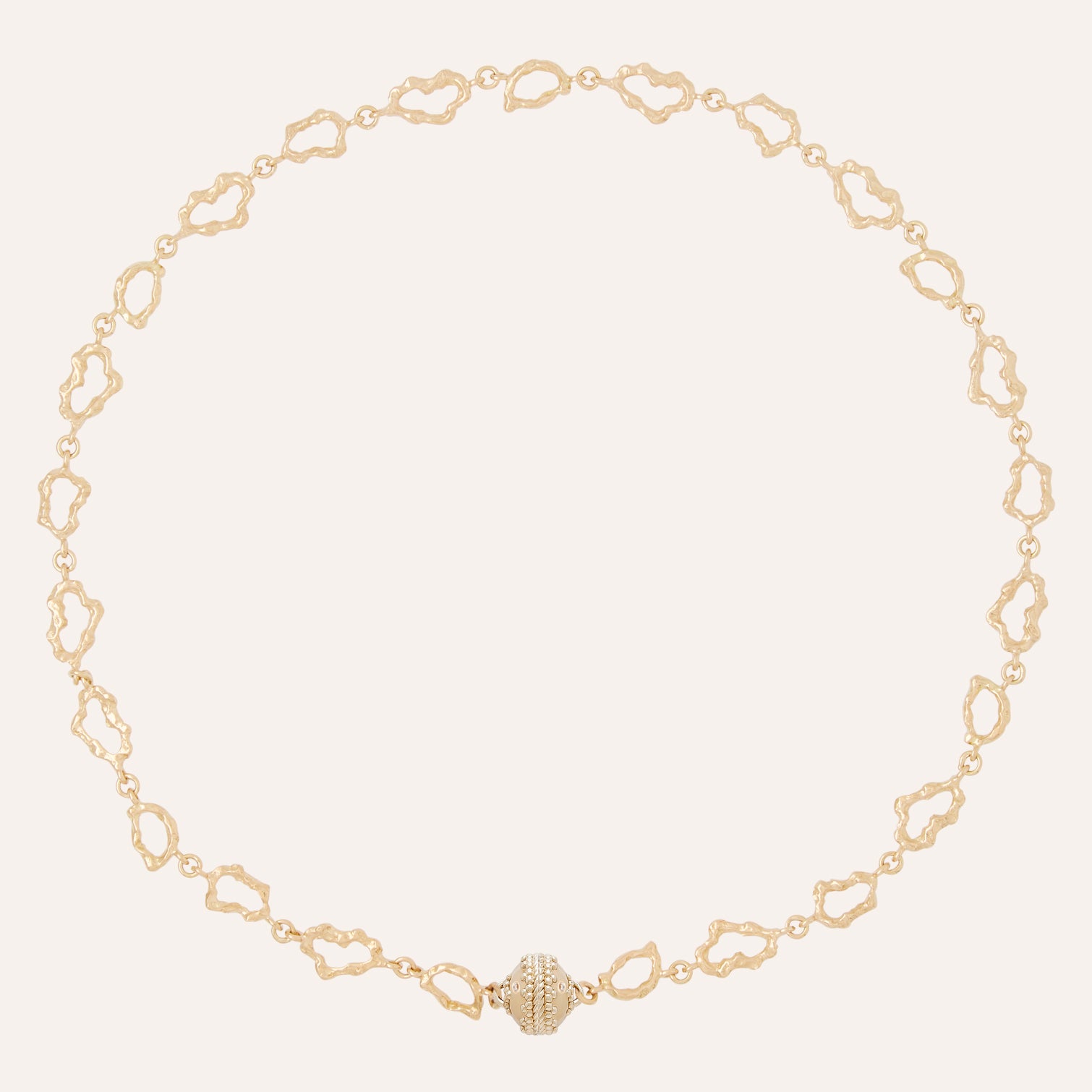 18K Seaside Coral Mini Necklace