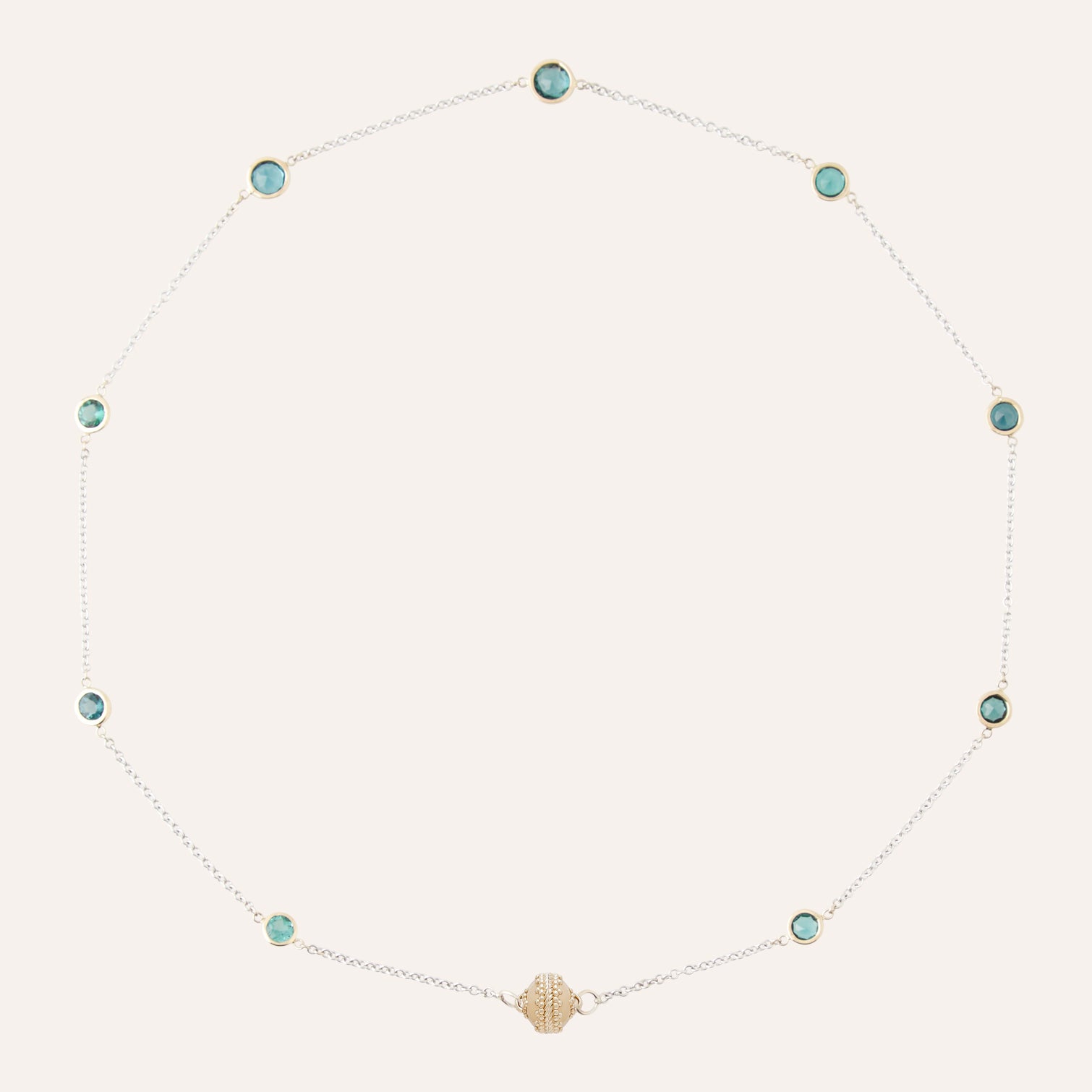18K Micro Celestial Tourmaline Necklace