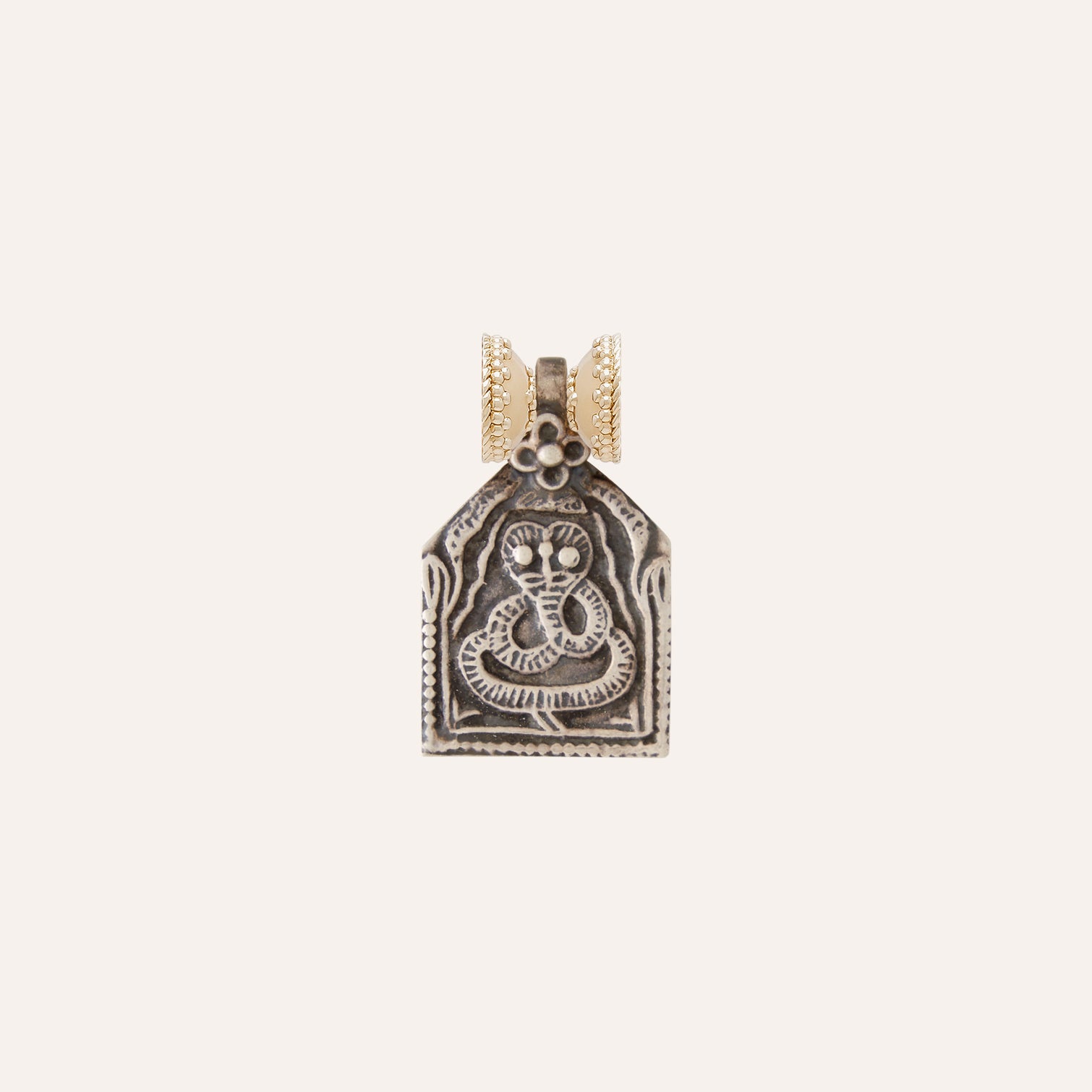 Tibetan Treasure Serpent Shield Mini Centerpiece