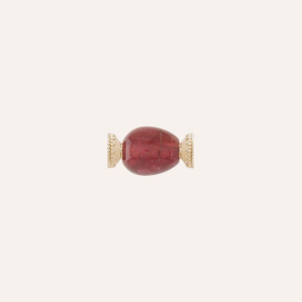 Candy Dark Pink Tourmaline Mini Centerpiece