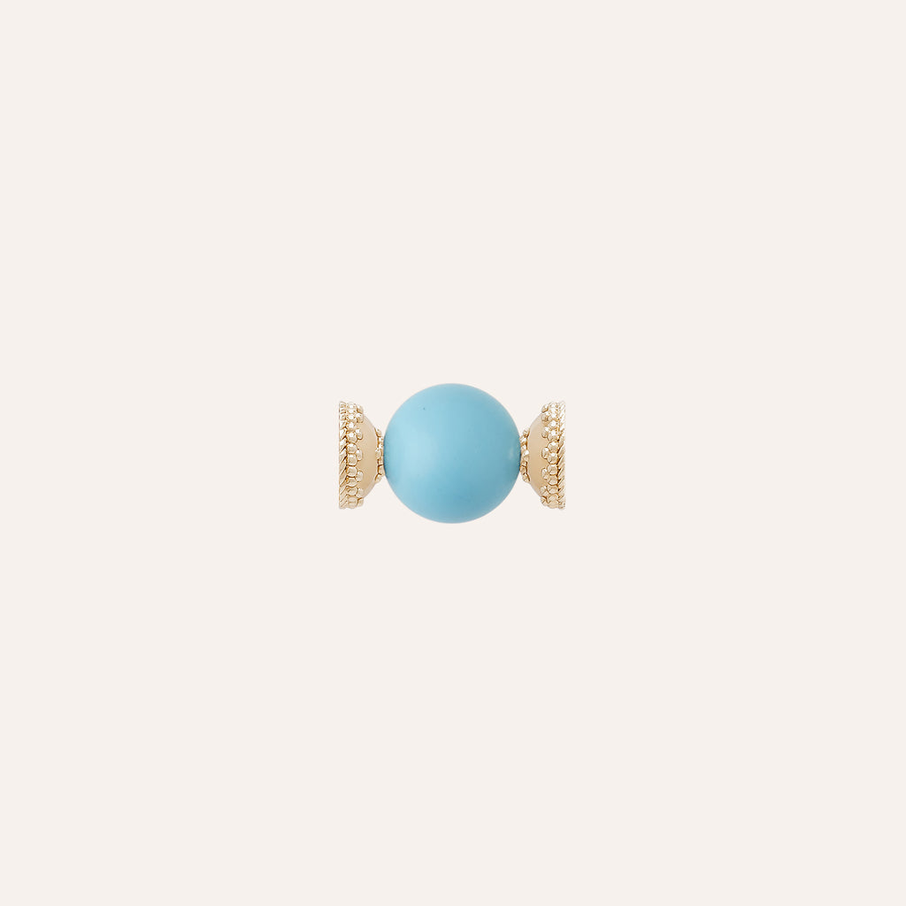 Victoire Reconstituted Turquoise 14mm Mini Centerpiece
