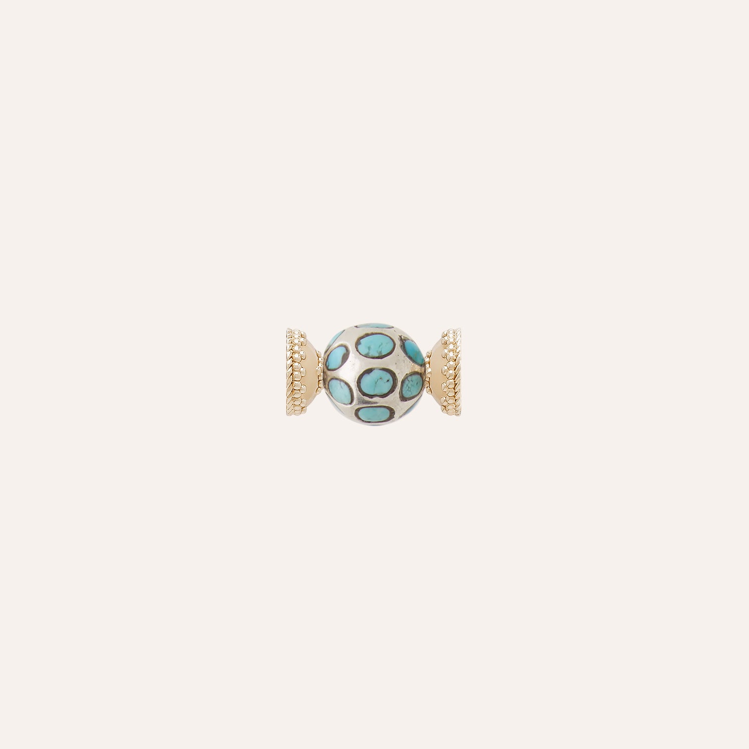 Turquoise and Sterling Silver Mini Centerpiece
