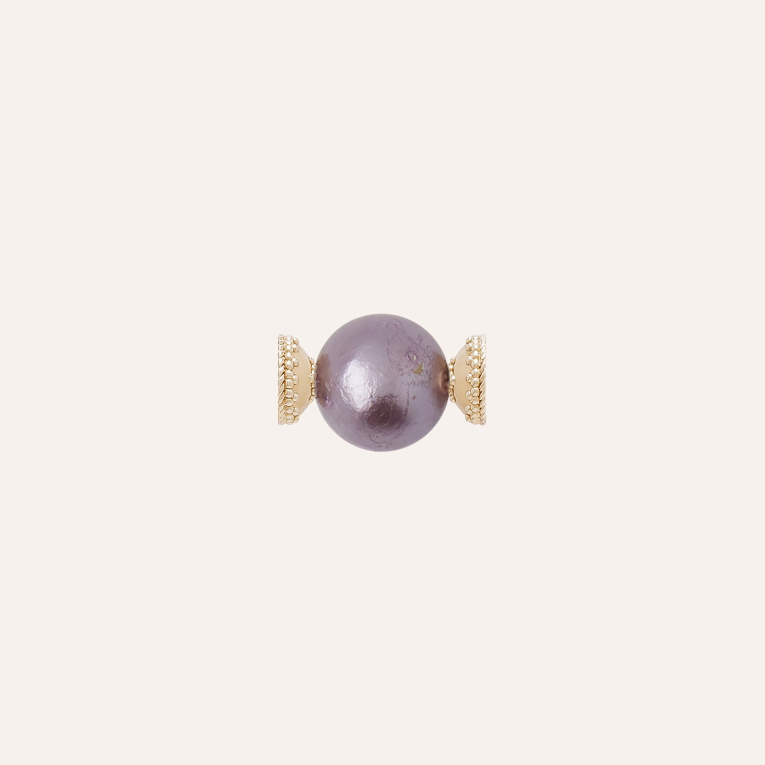 Large Dyed Lilac Freshwater Baroque Pearl Mini Centerpiece