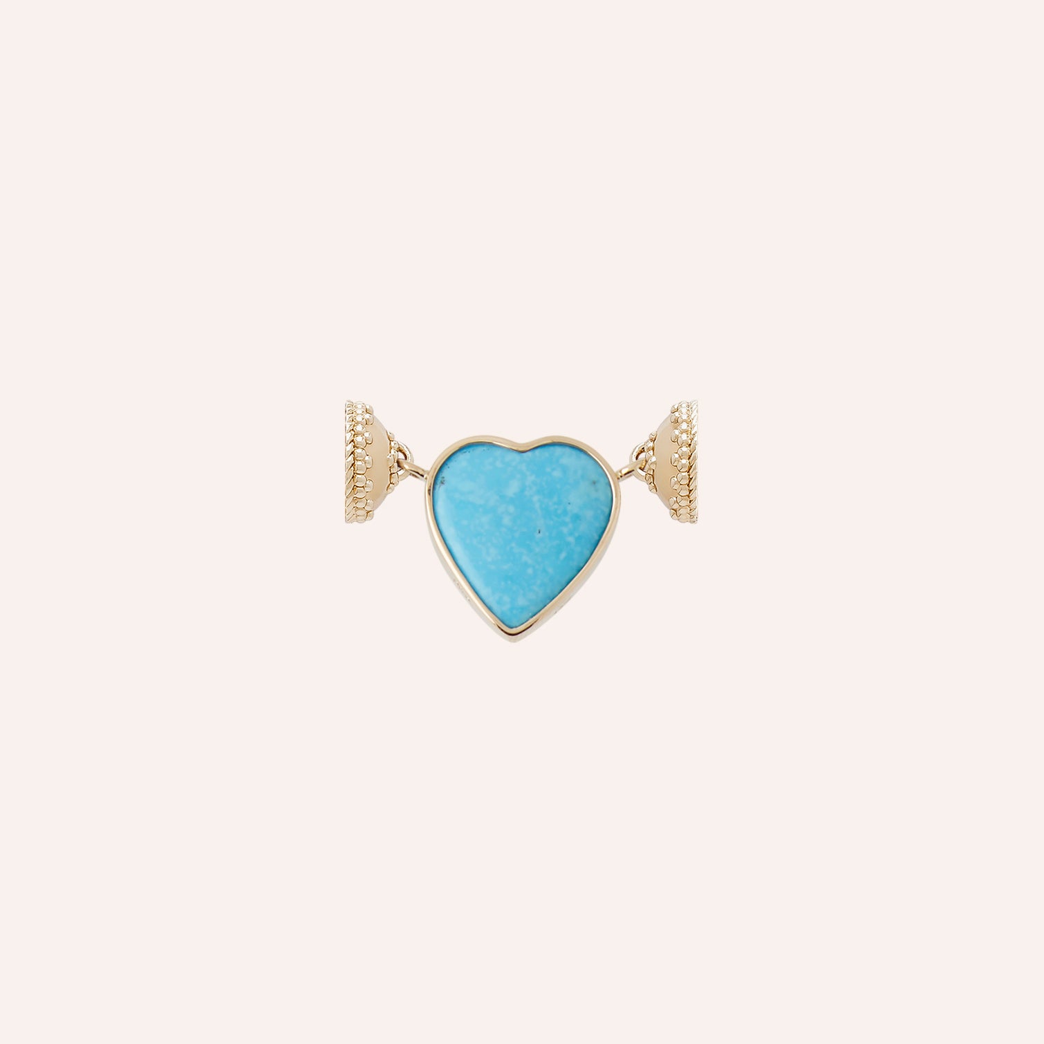 Turquoise Heart Mini Centerpiece