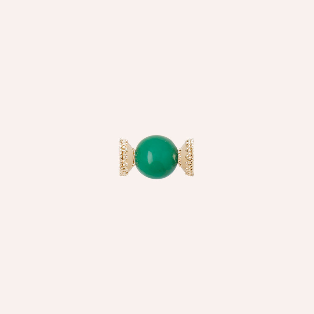 Victoire 13mm Green Chrysoprase Mini Centerpiece