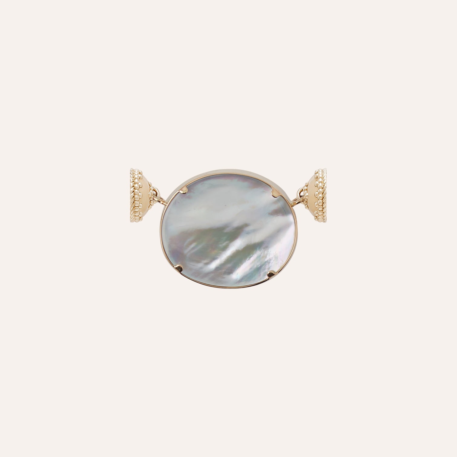 Brown Rutilated Quartz Oval Mini Centerpiece