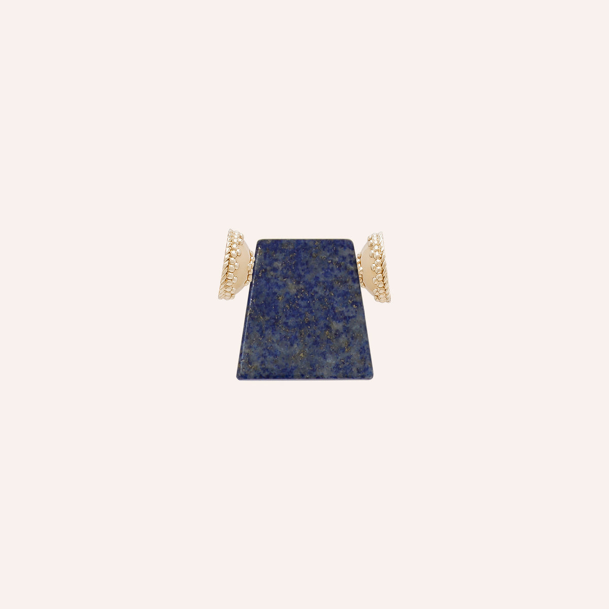 Small Blue Lapis Shield Mini Centerpiece