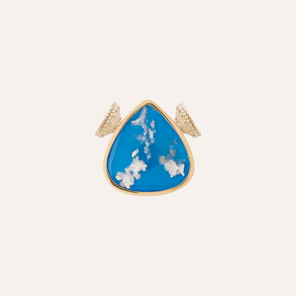 18K Sky Plume Teardrop Mini Centerpiece