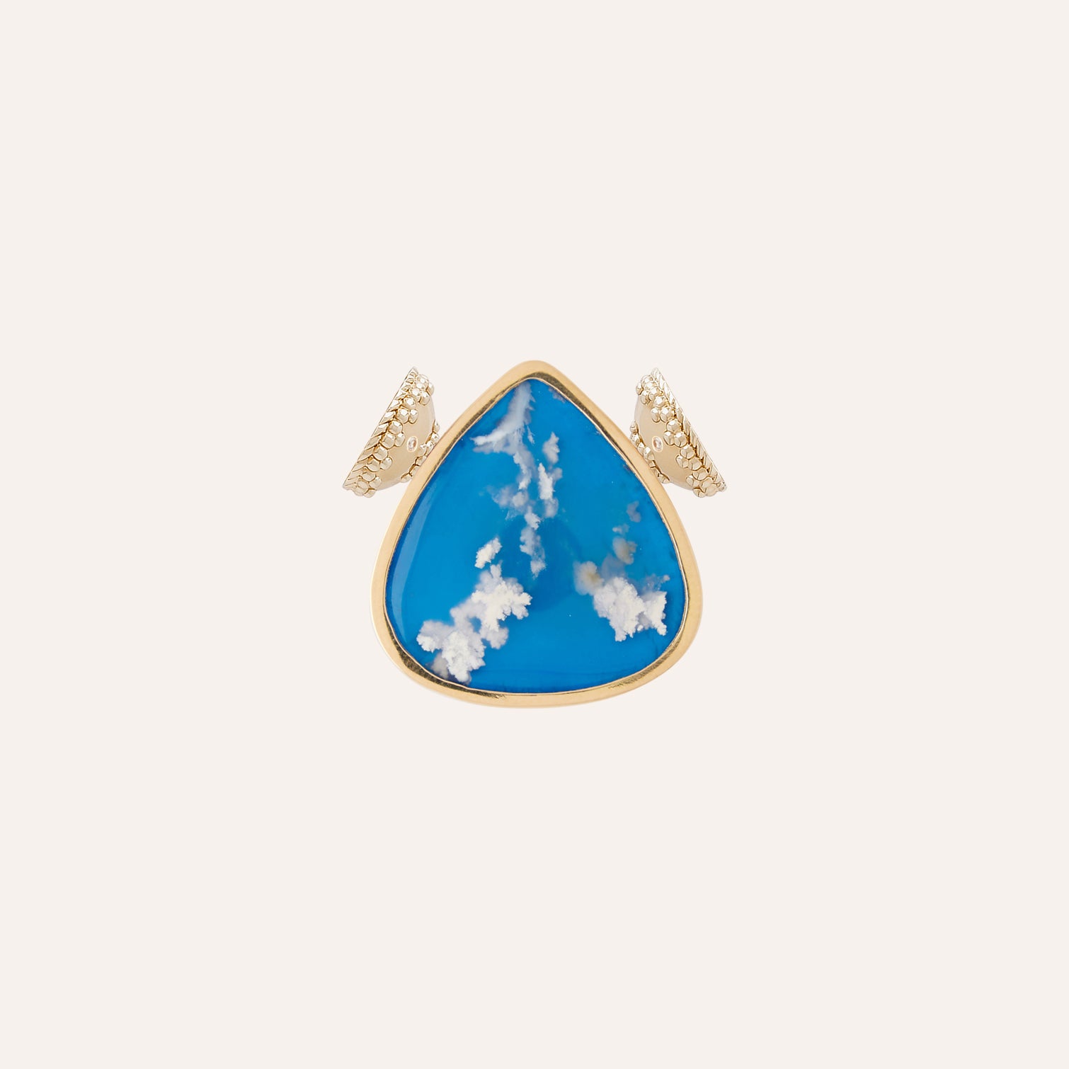 18K Sky Plume Teardrop Mini Centerpiece