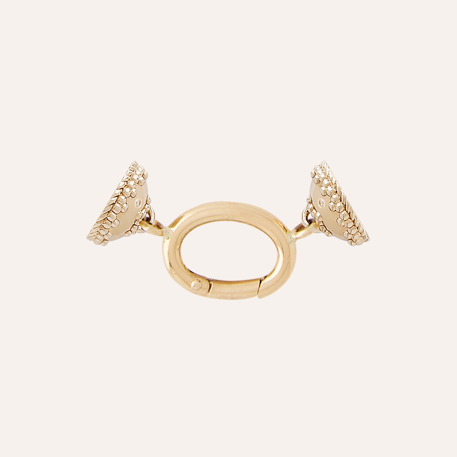 ClaraCharm™ 18K Gold Oval Mini Centerpiece