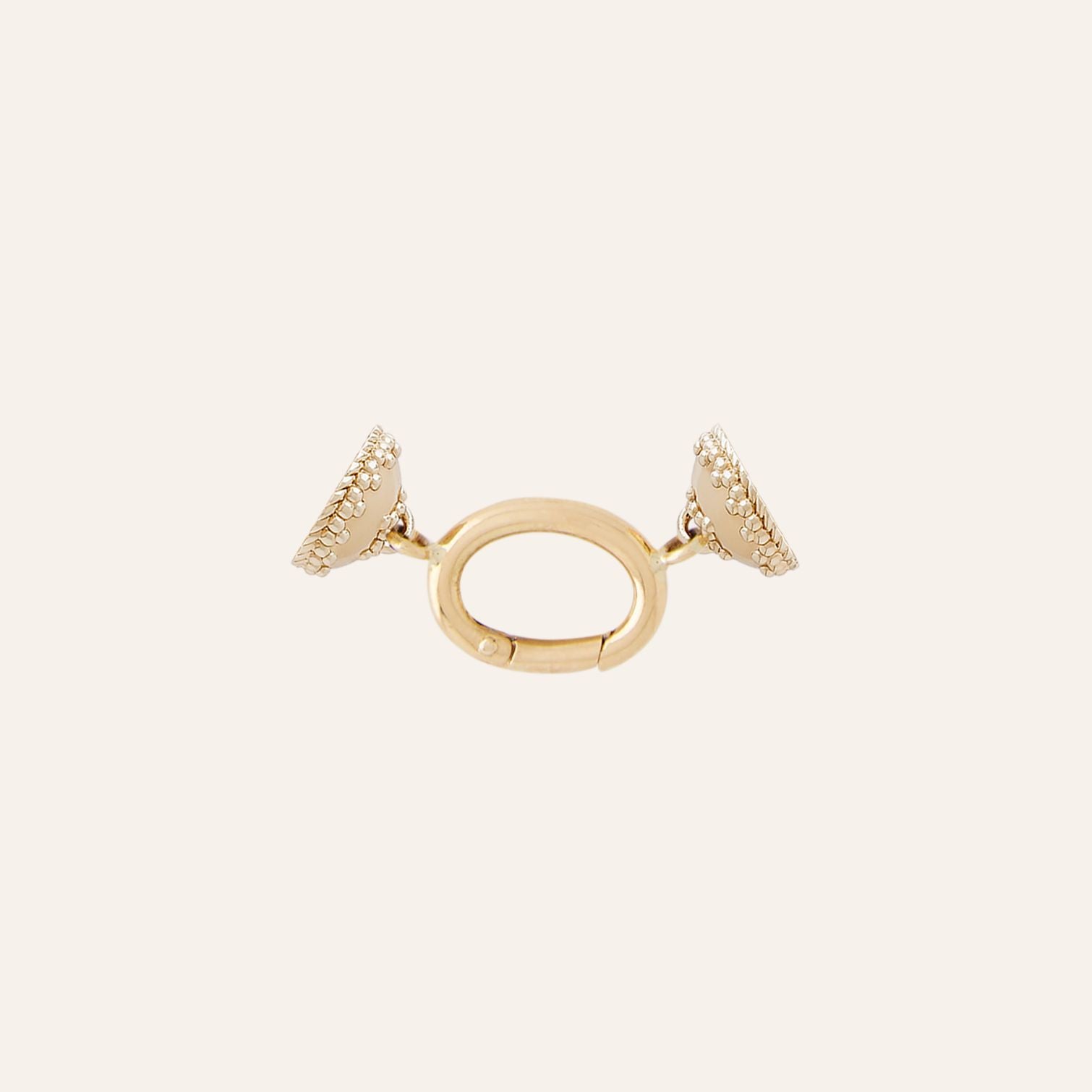 Charm Collector Oval Mini in 18K Solid Gold