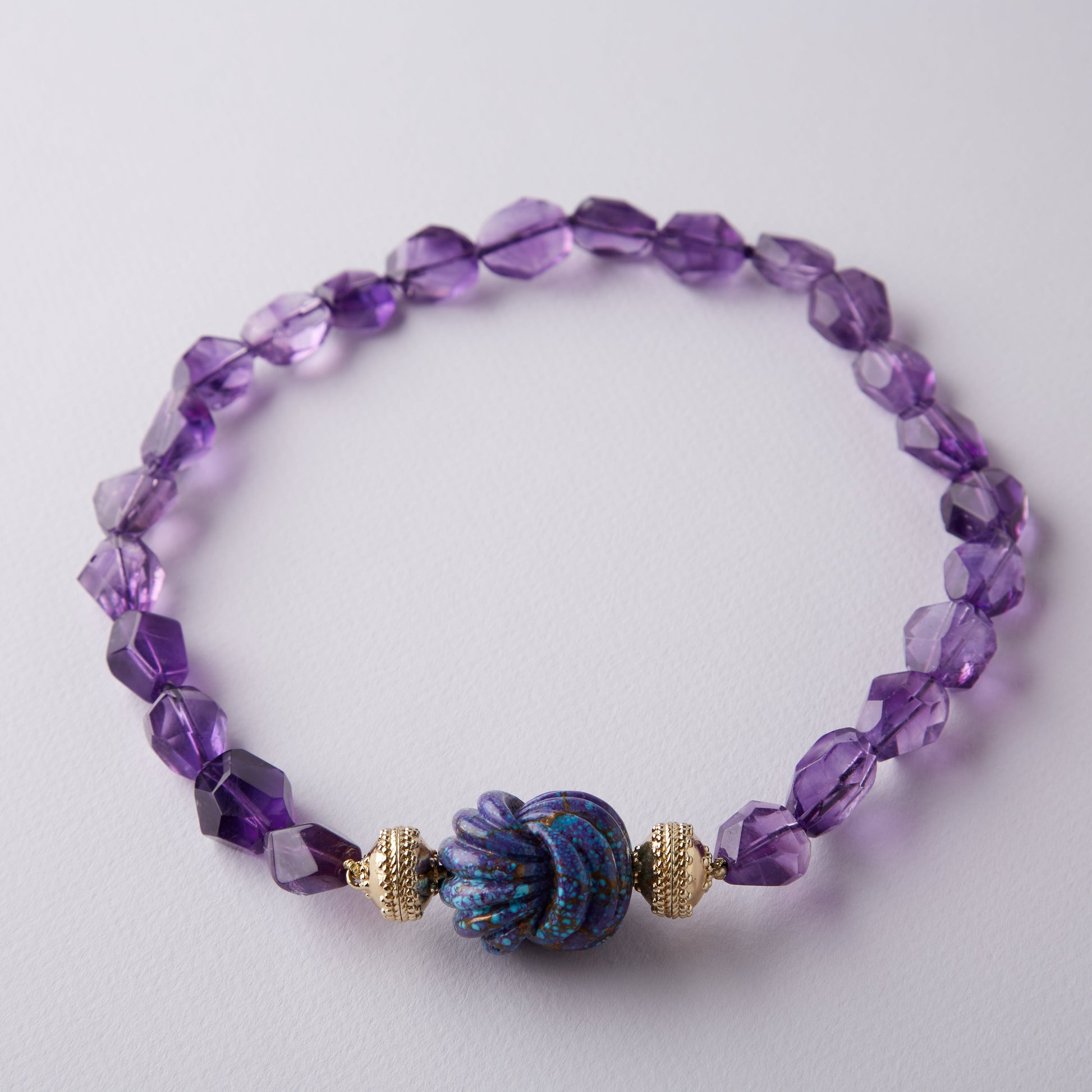 Nancy Amethyst Necklace