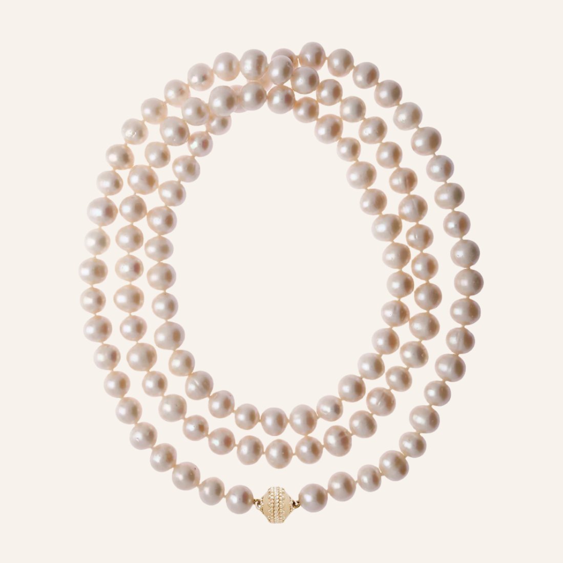 Classic Pearl Opera Necklace
