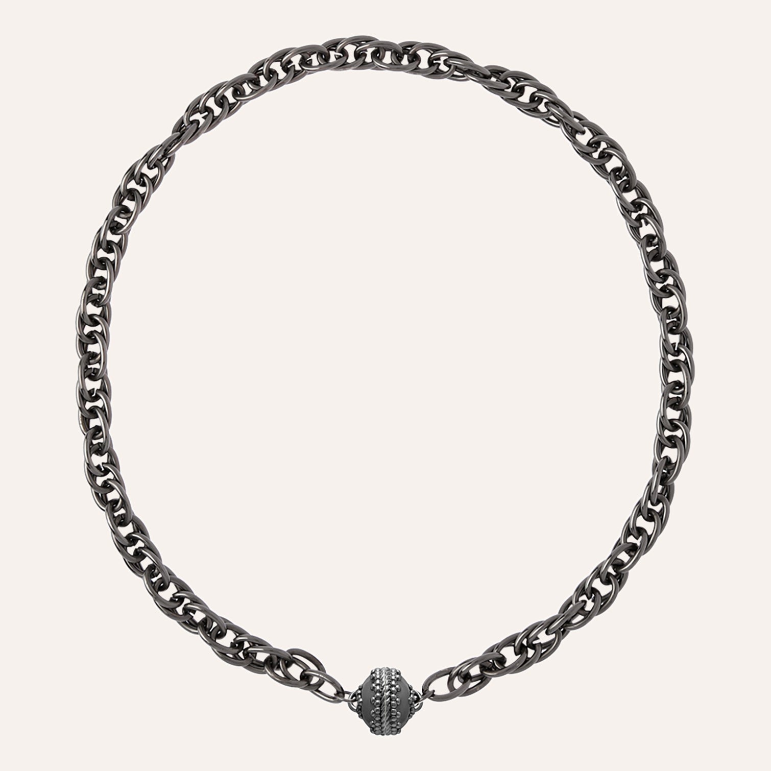 Sheffield Gunmetal Necklace