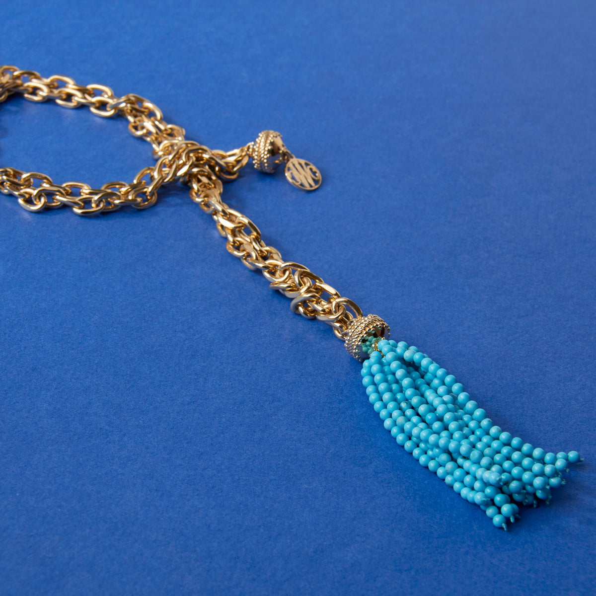 Victoire 3mm Turquoise Tassel