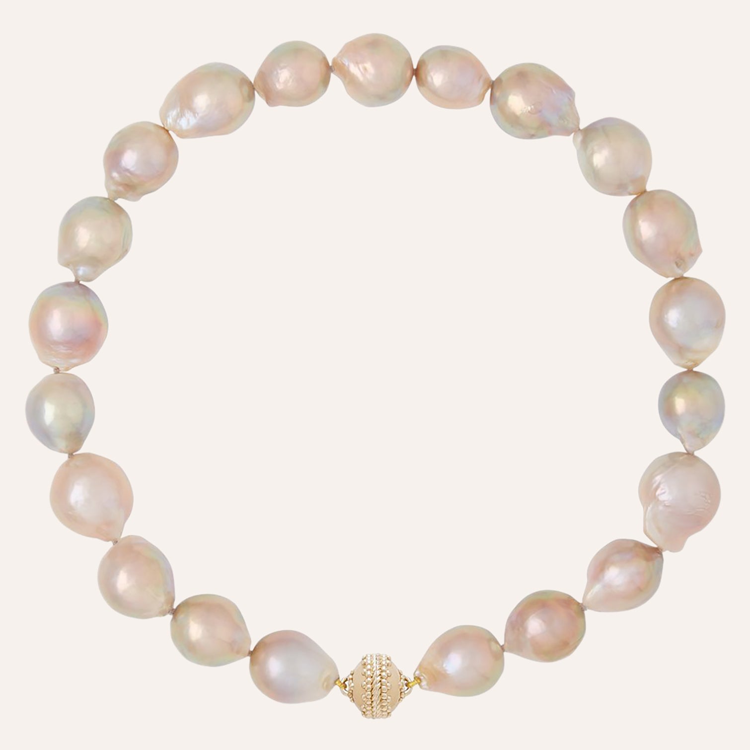 Multi Color Baroque Pearl Necklace