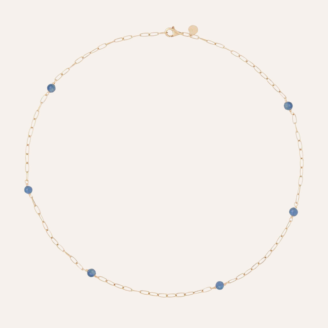 Milli Victoire 4mm Kyanite Necklace