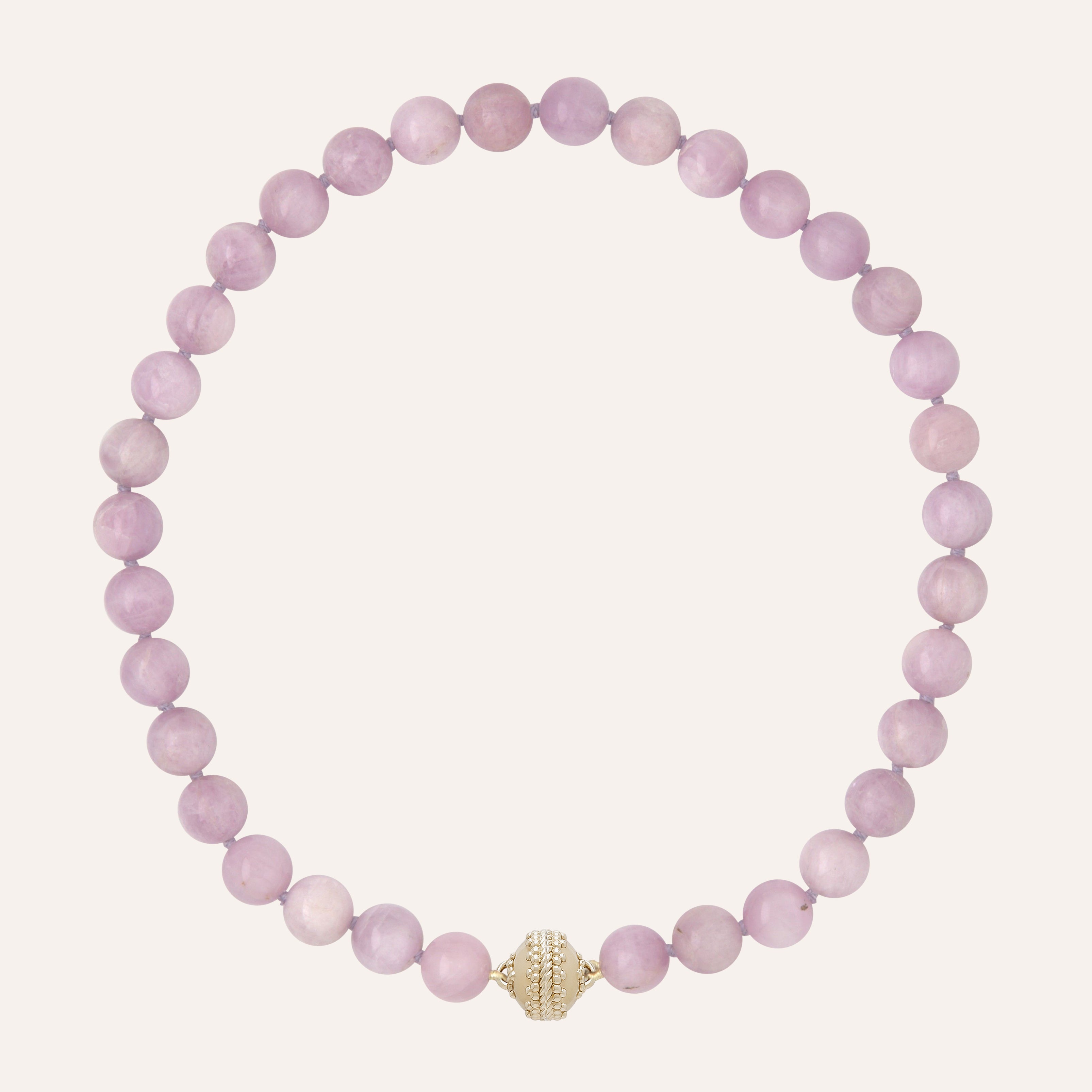Victoire Pink Kunzite 11mm Necklace