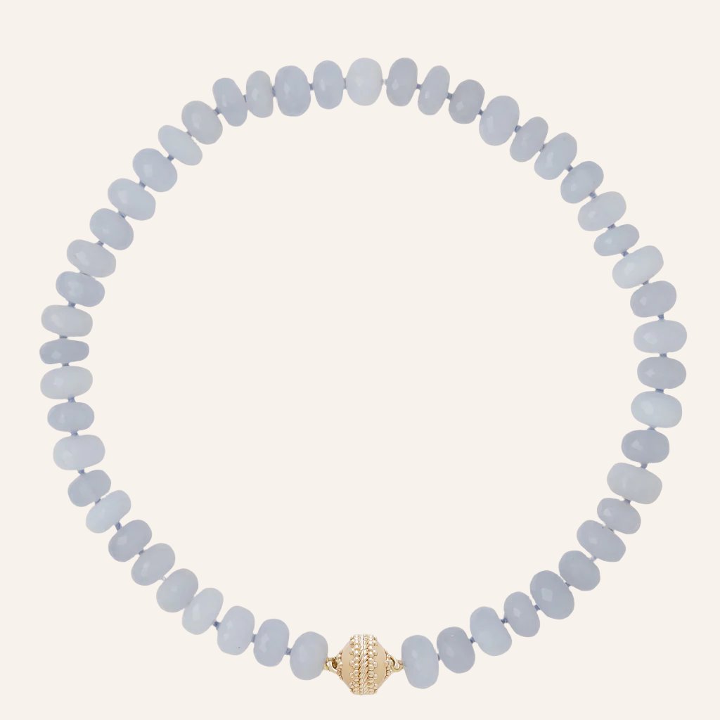 Nancy Chalcedony Necklace