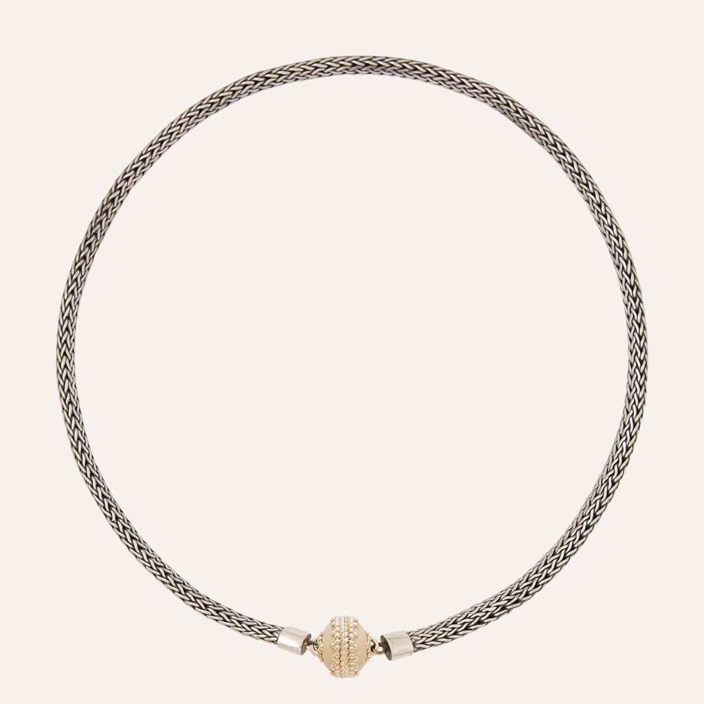 Tibetan Treasure Medium Snake Chain 16.5" Necklace