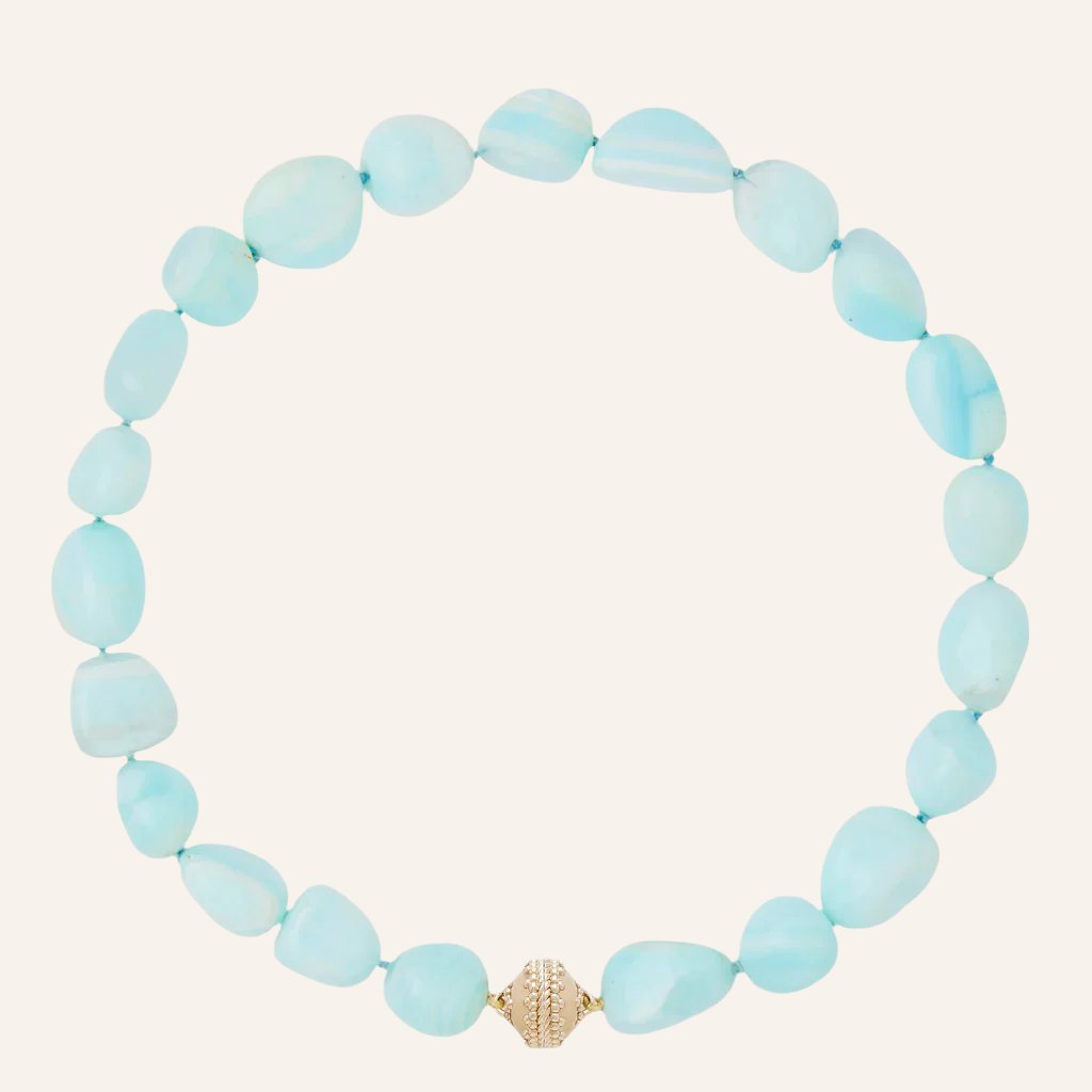 Helen Peru Opal Tumbled Necklace