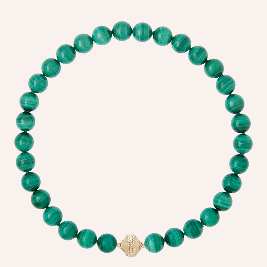 Victoire Green Malachite Necklace