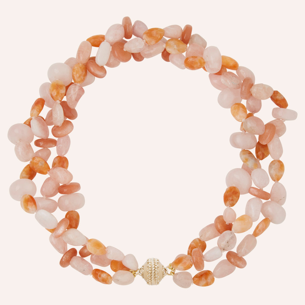 Multi Gemstone Clarity Necklace