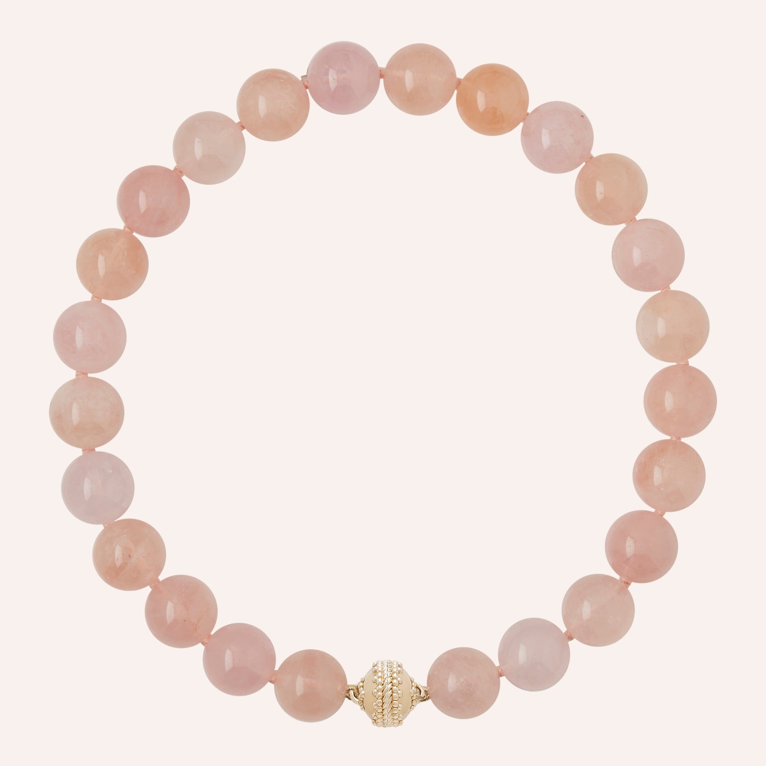 Victoire 16mm Morganite Necklace