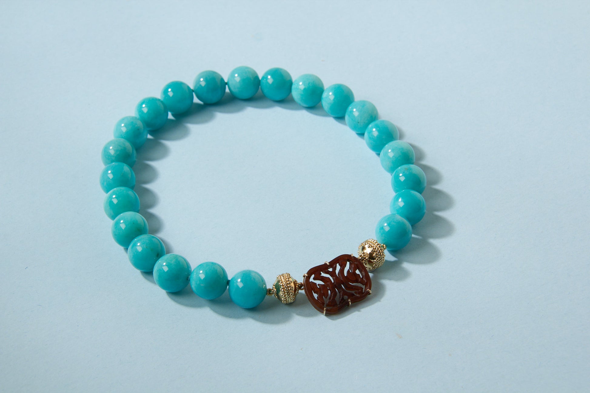 Victoire Amazonite 18mm Necklace