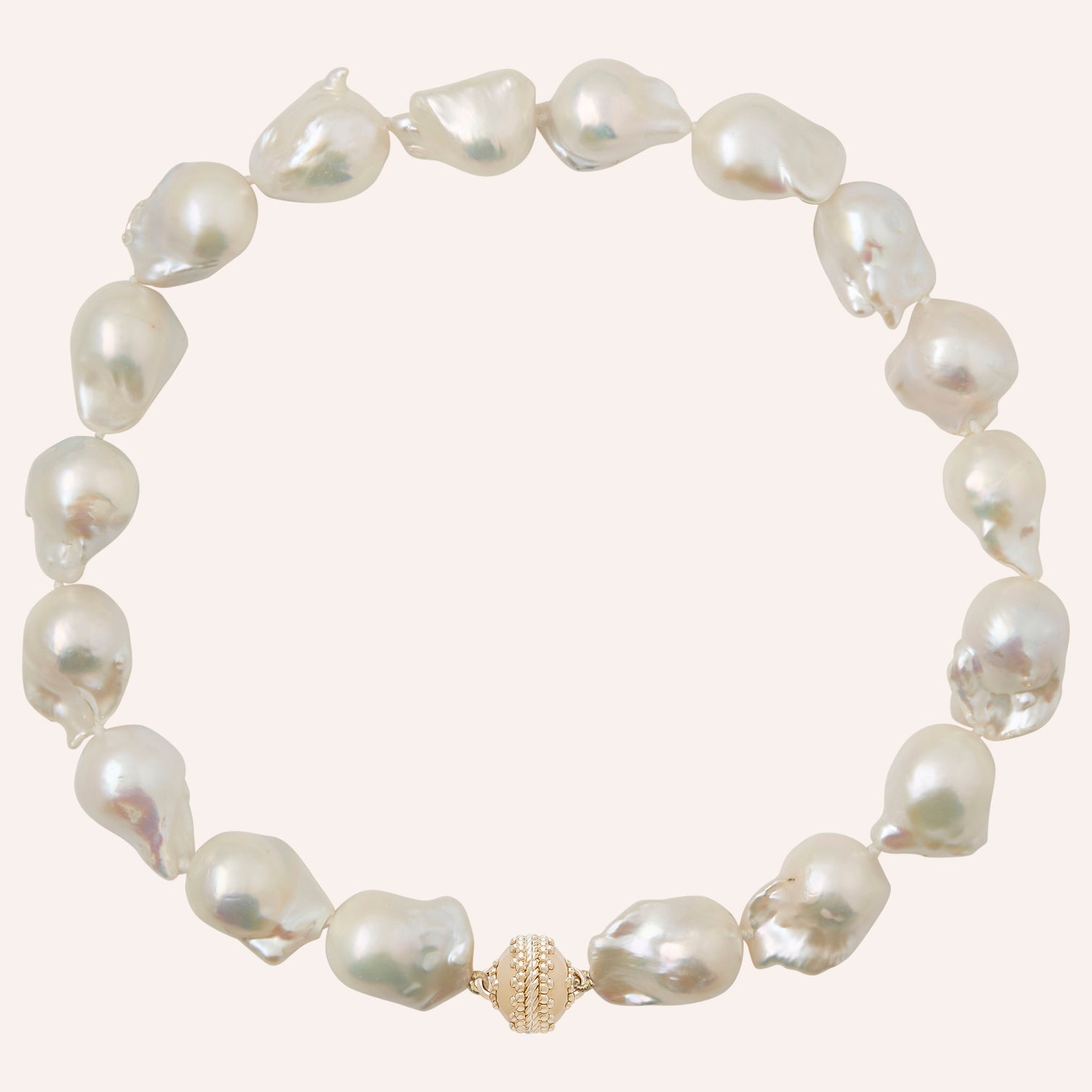 Medium Freshwater Baroque Pearl Necklace
