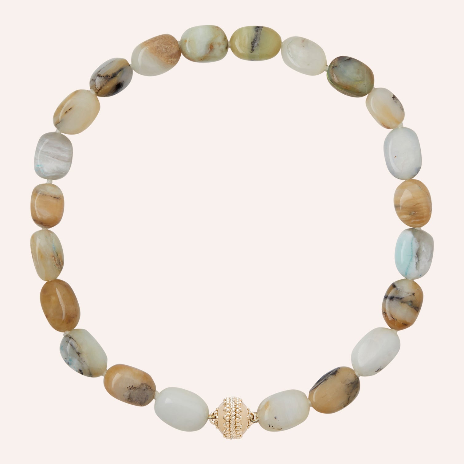 Helen Blue Opal Necklace