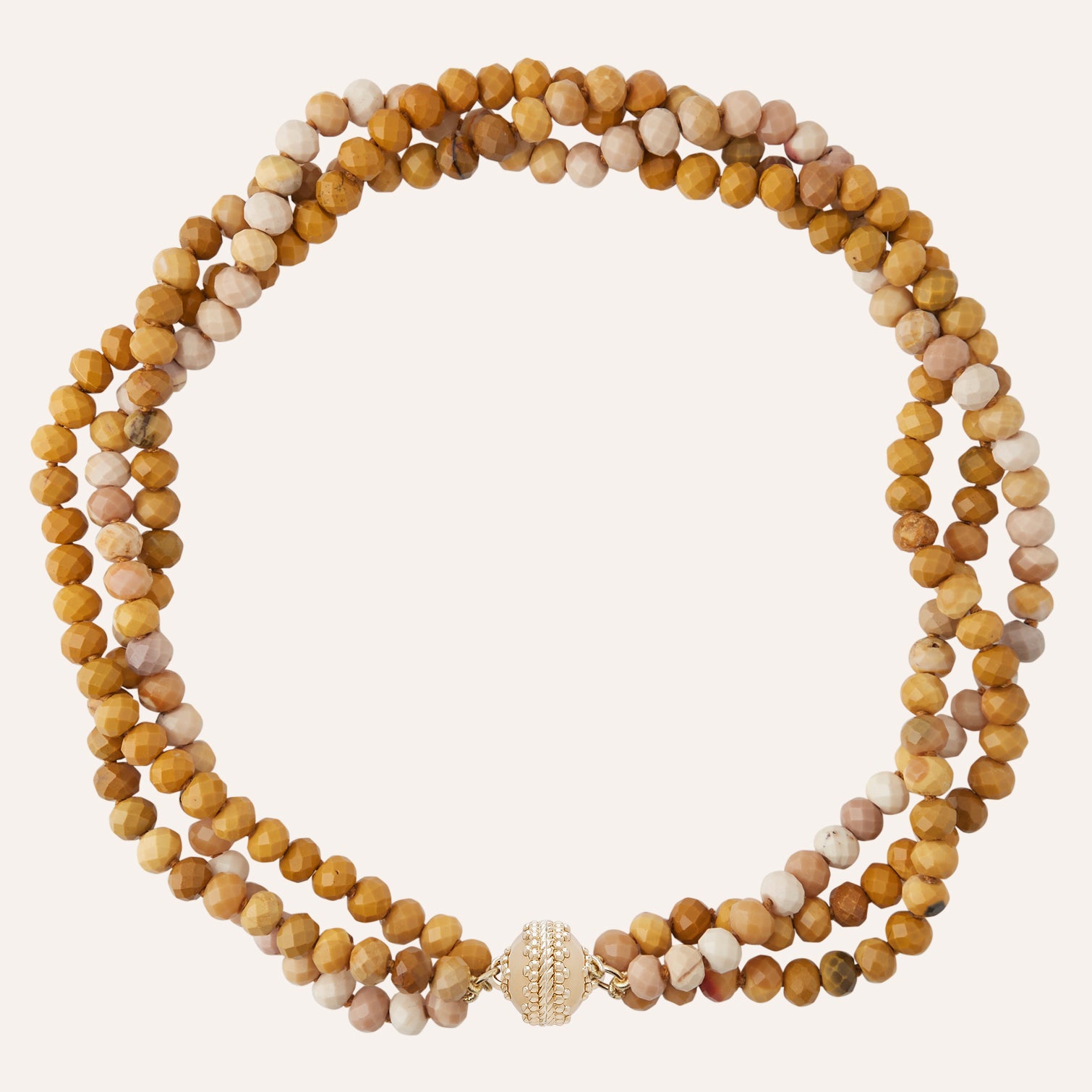 Nancy Twilight Ombre Mookaite Jasper Multi-Strand Necklace